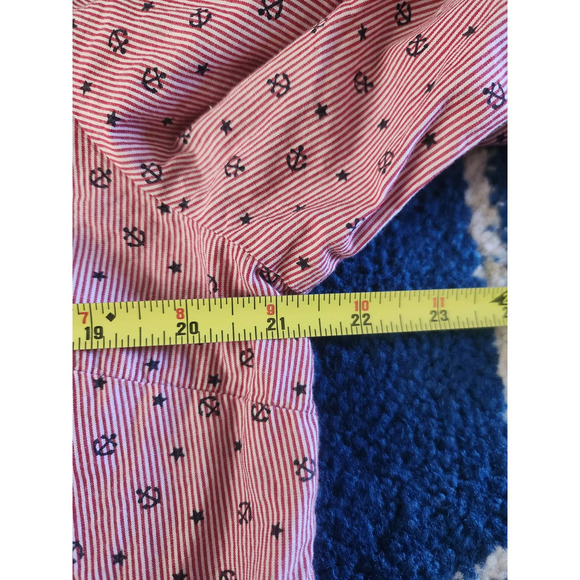 Tommy Hilfiger Half Zip Long Sleeve Anchor Mens Shirt XL - Picture 7 of 8